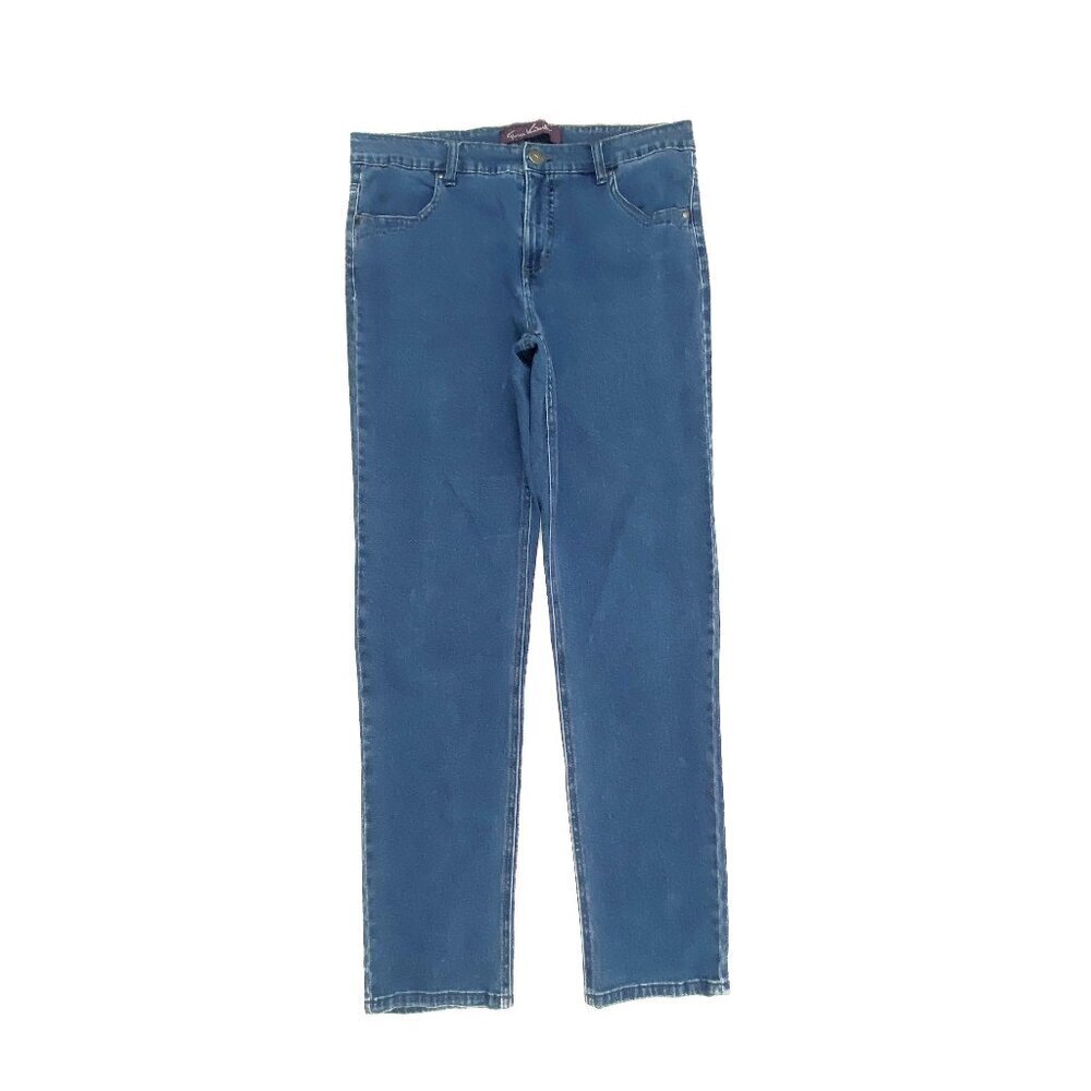 Gloria Vanderbilt Terry Slim Women's size 10‎ Medium Wash Blue Denim jeans